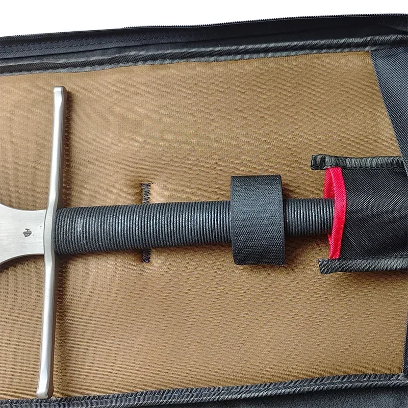 1.42 Meter Federschwert Feder Bag HEMA Fencing Bag Packed 2 Swords Long Sword Waterproof Holder Carry Case Shoulder travel storage case