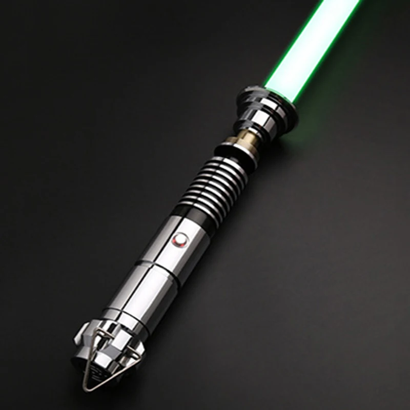 

Rave Sword Luz 12 Swing Changing De Weapon Metal Smooth Sabre RGB Color FOC Flashing Sounds Toy Laser Dueling 5 Lightsaber