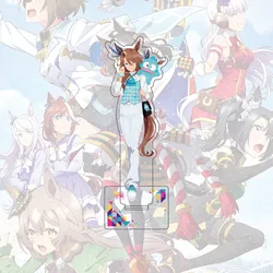 Anime - Inspired Pretty Derby Acrylic Stand Figure - 15 cm Decorative Gift Item - 15 cm (46)