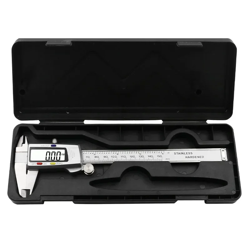 Digital Caliper Stainless Steel 6 "150mm Measuring Tool Messschieber Paquimetro Measuring Instrument Vernier Calipers Ruler