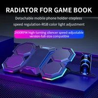 Jomaa RGB Gaming Laptop Stand Air Cooler Notebook Stand Holder with 6 fans Cooling Fan Base Suit for 12-17 inch Laptop - Image 4