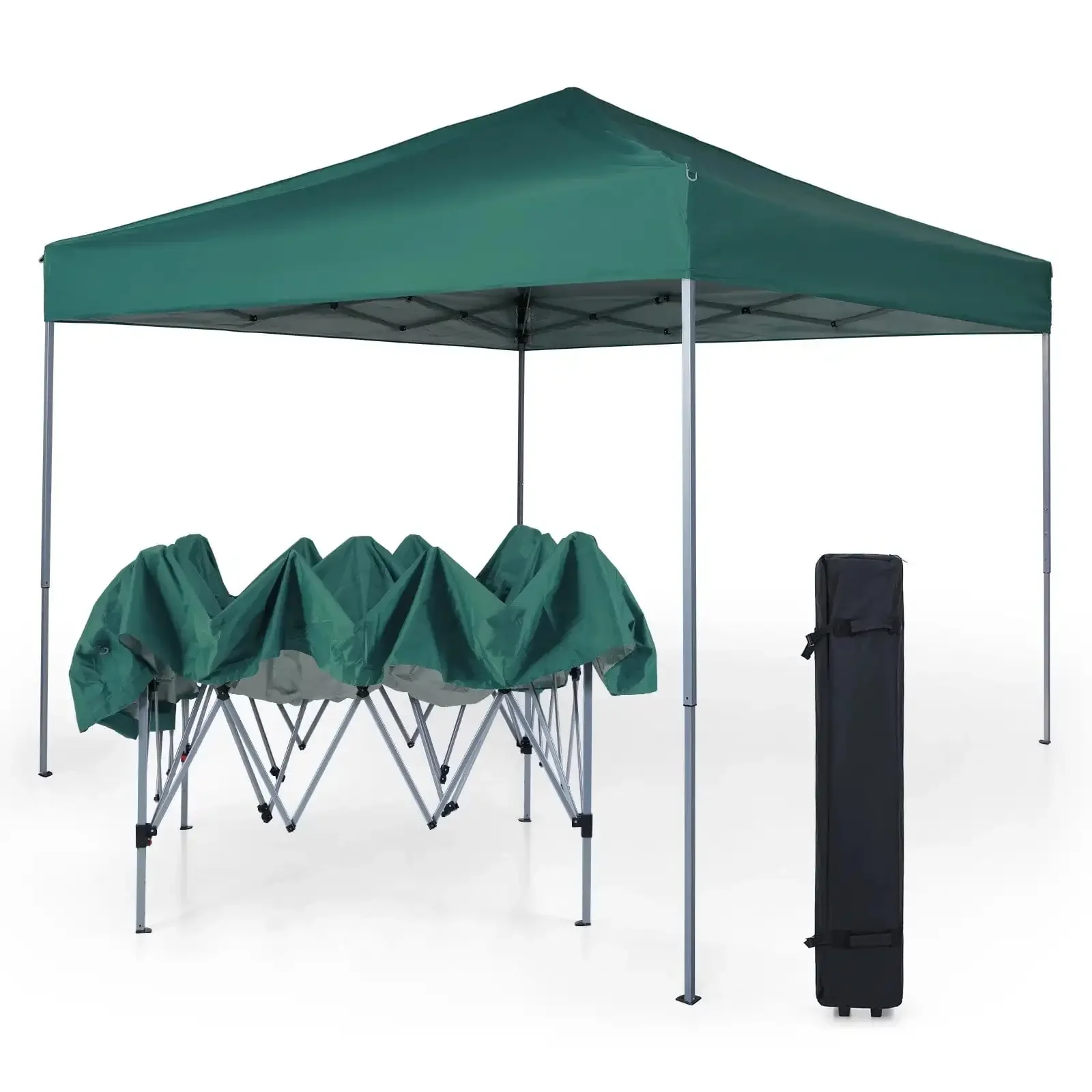 MF Studio 10x10 Straight Leg Canopy with Wheeled Carry Bag Green
