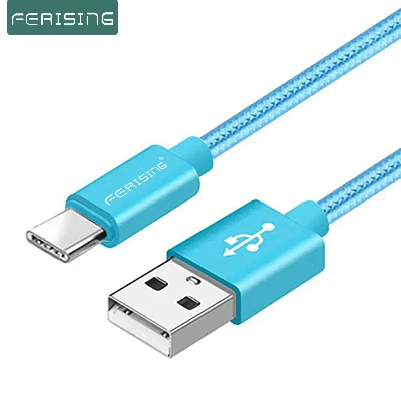 FERISING USB C Cable Type C cable Fast Charging Data Cord Charger usb Cable For Samsung S23 xiaomi mi 11 redmi Realme iPhone 15