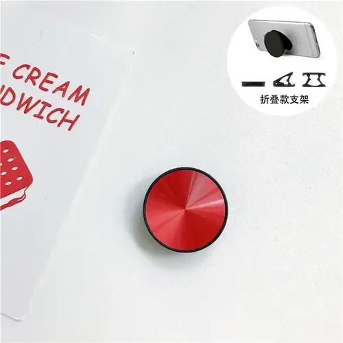 Portable CD Pattern Mobile Phone ABS Stretching Bracket for IPhone Samsung Xiaomi Universal Accessories Finger Ring Stand Holder - Image 12