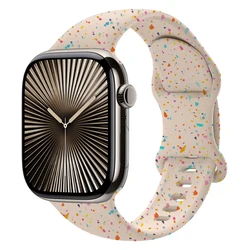 Universal Sport Silicone Strap for 42 44 45 49 S10-46mm (Milk tea)