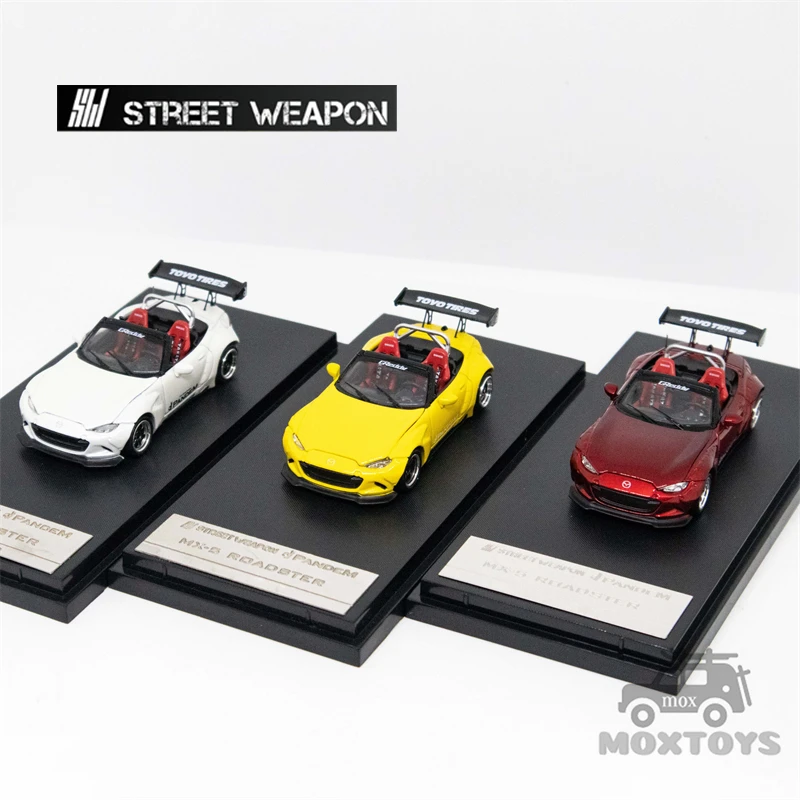 

Street Weapon SW 1:64 Pandem Rocket Bunny Mazda MX-5 Diecast Model Car