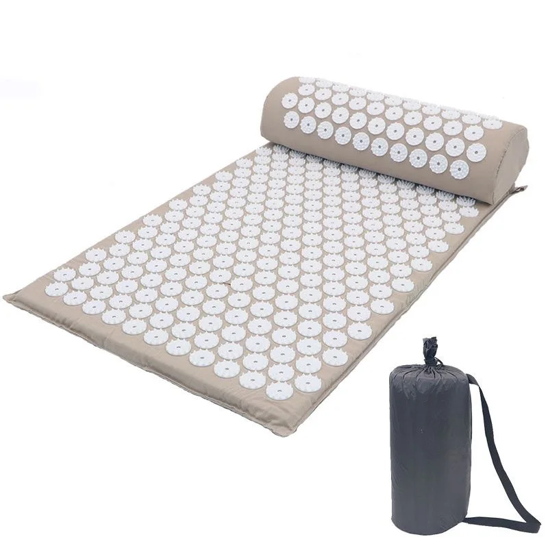 Acupressure Cushion Relieve Back Body Pain Spike Yoga Mat Massager (appro.67*42cm) Acupuncture Yoga Massage Mat