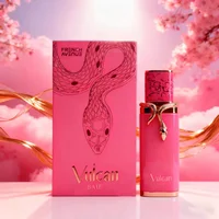 Fragrance World TikTok Vulcan Feu Parfum French Avenue Luxe Unisexe EDP Longue Durée Senteur Fruitée Boisée pour Hommes et Femmes Série 1