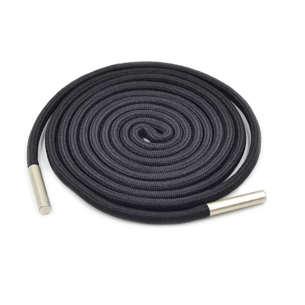 Braided Round Twisted Cord for Fashion and Craft Projects - 140CM, 5MM, Solid Color