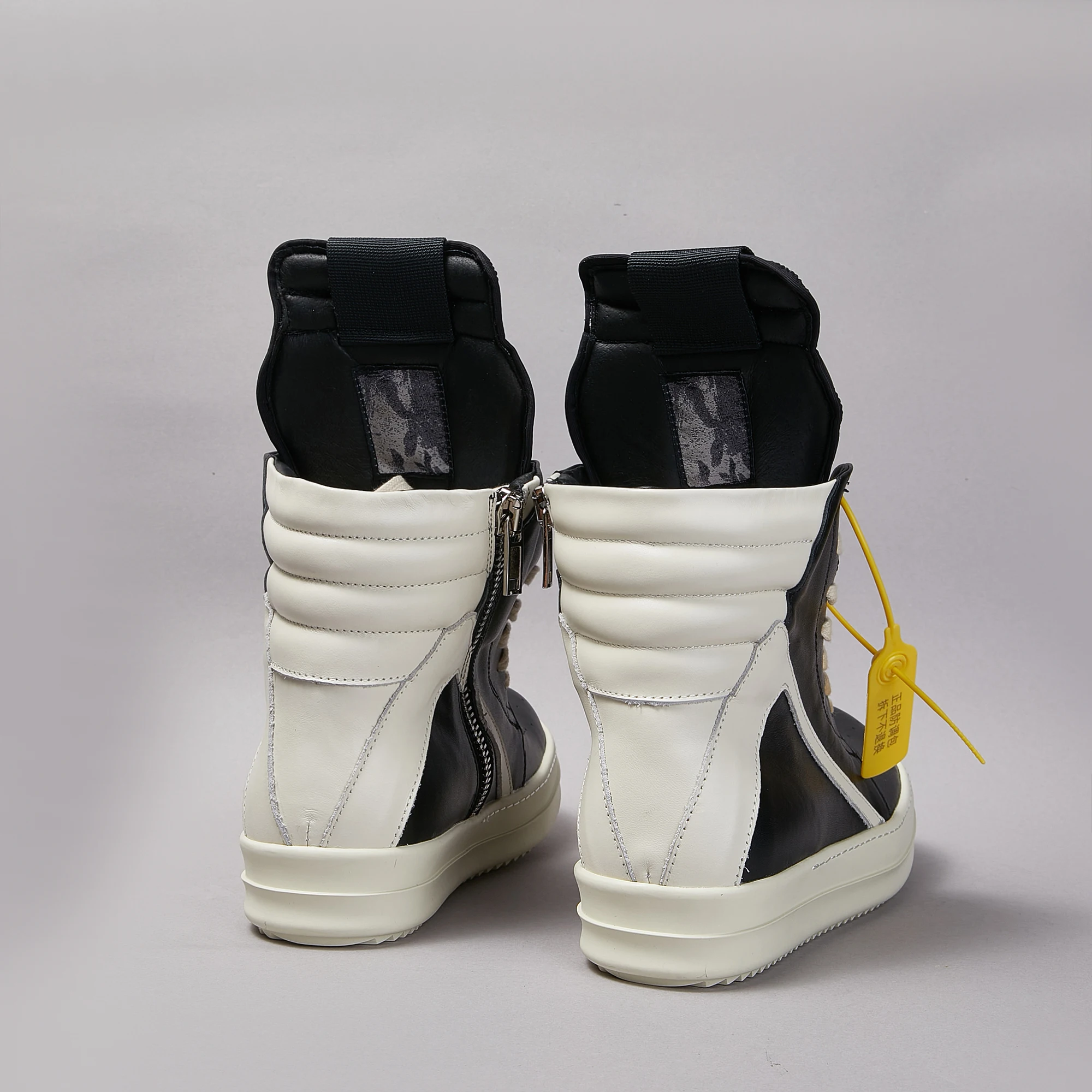 Casual Shoes running sneakers casual shoes sports shoes casual sneakers fashion sneakers leather shoes leather boots Brand Men Shoe Casual High Top Women Sneaker Ankle Boot Geobasket Leather Owen Fashion Thick-sole Flat Zip Shoe