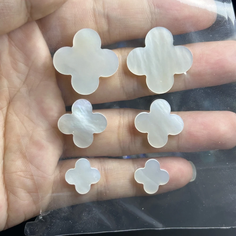 High Quality Four Leaf Clover Braceletswhitemother of 