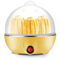 Electric Egg Cooker Double Multifunction Layers Egg Boiler Corn Milk Rapid Breakfast Cooking Egg Steamer Appliances Kitchen 1