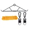 Deer Gambrel Elk Hoist Pulley Lift System with Gambrel Hunting Game Hangable Kit Deer Hunting Accessories for Butcher 1