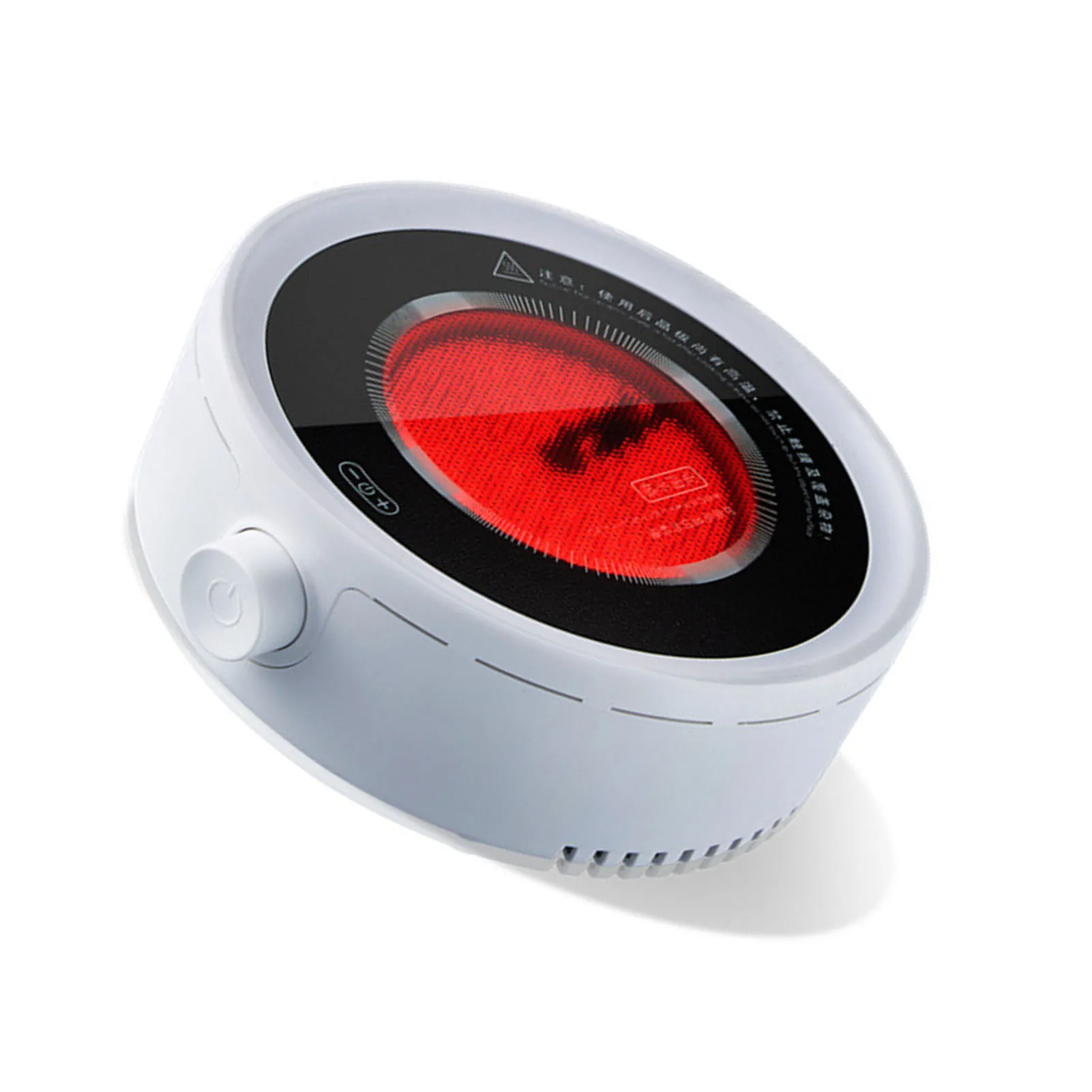 Silent Electric Tea Stove Small Ceramic Hot Plate for Boiling Water Making Coffee Knob Adjustment 3