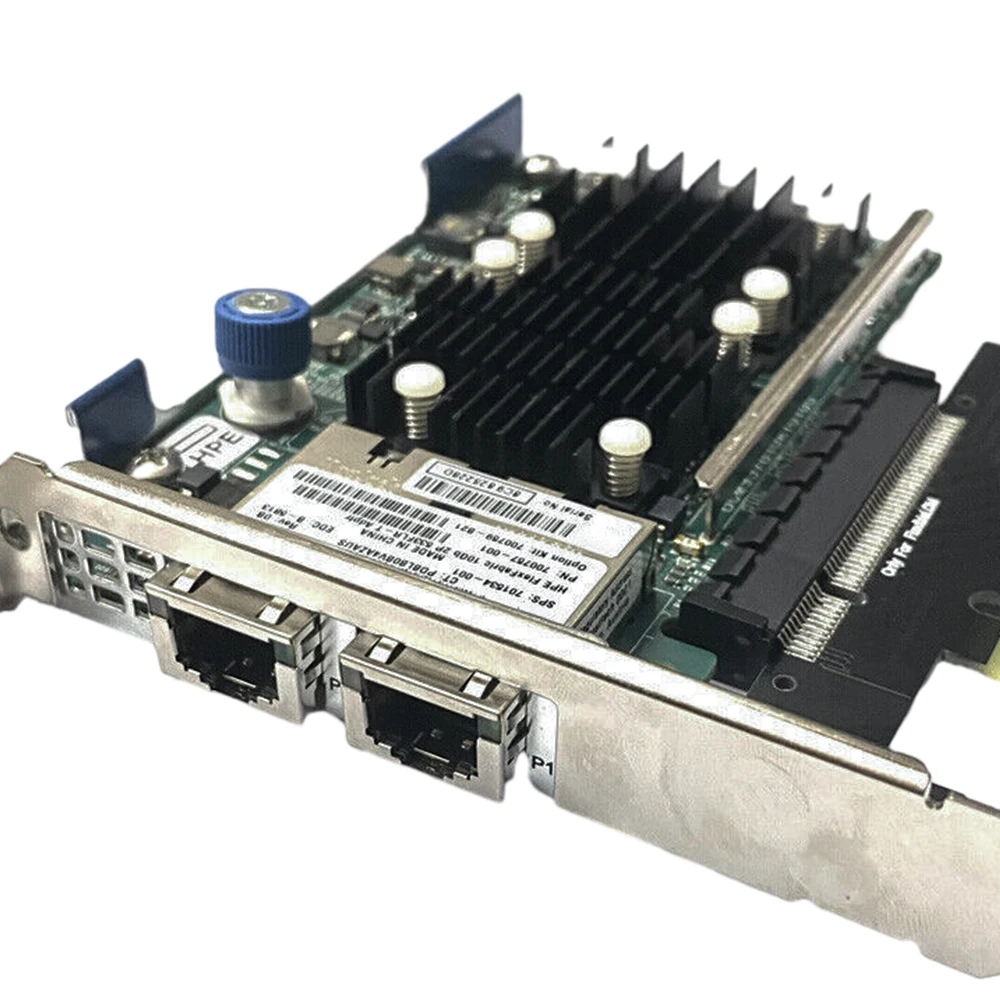 Placa de Rede Pci Express 10 Gigabit Original 10 Gbps Portas 533flr-t 701534001 700759-b21 Rj45 Pcie Nic 10 gb - Imagem 3