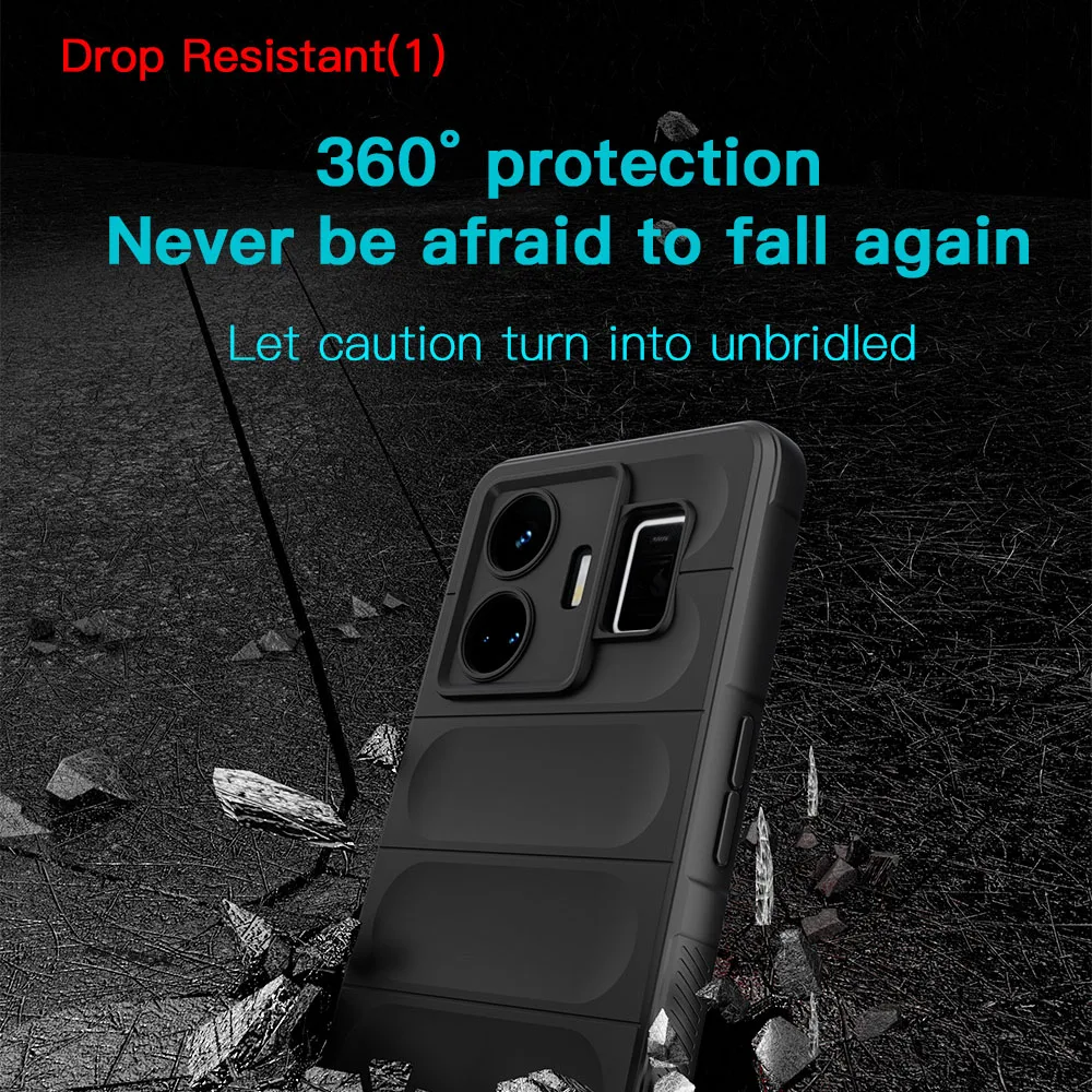 KEISION Shockproof Anti-Skid Soft Silicone Phone Case