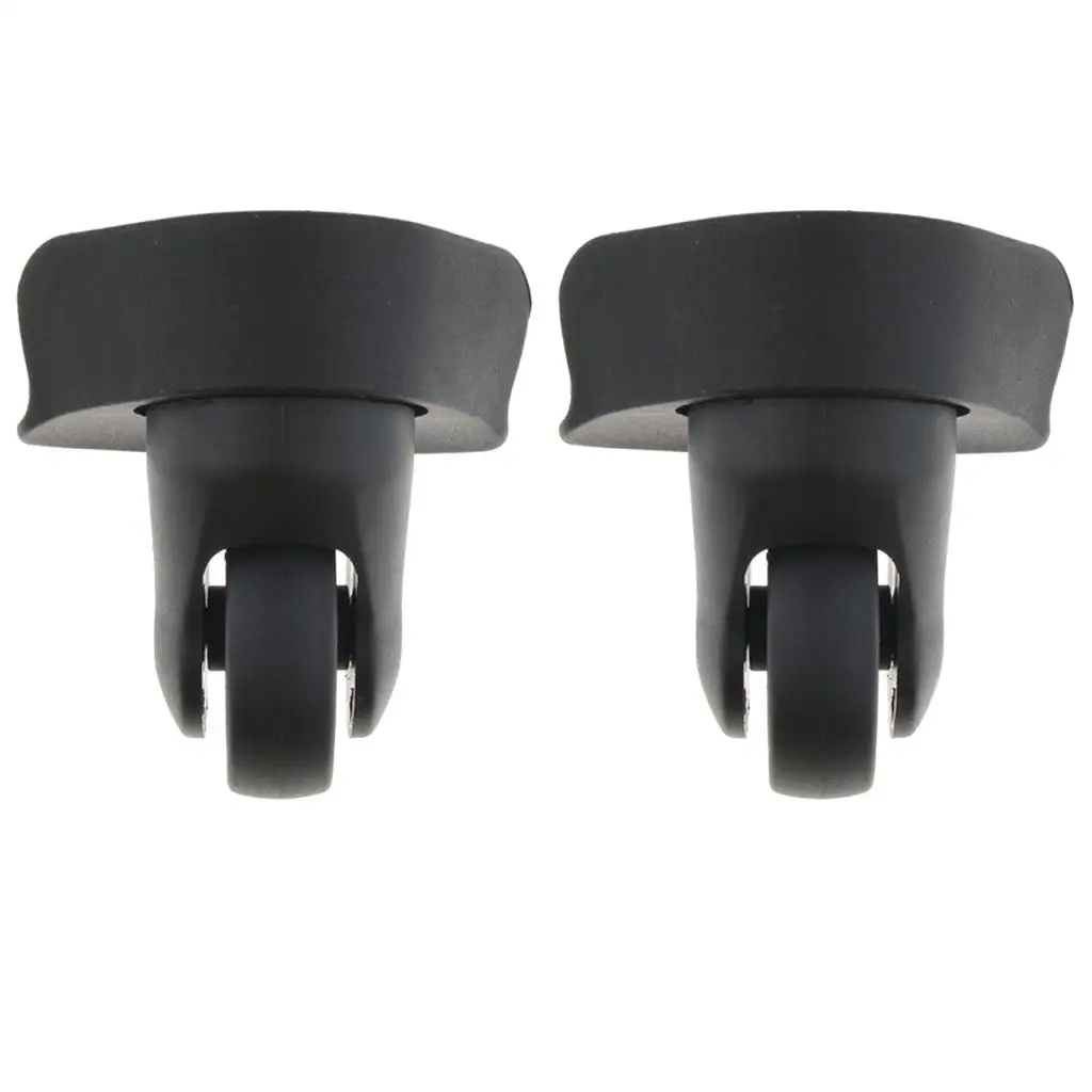 2pcs Luggage Mute Wheel Universal 360 Degree Swivel Casters 65-Size S