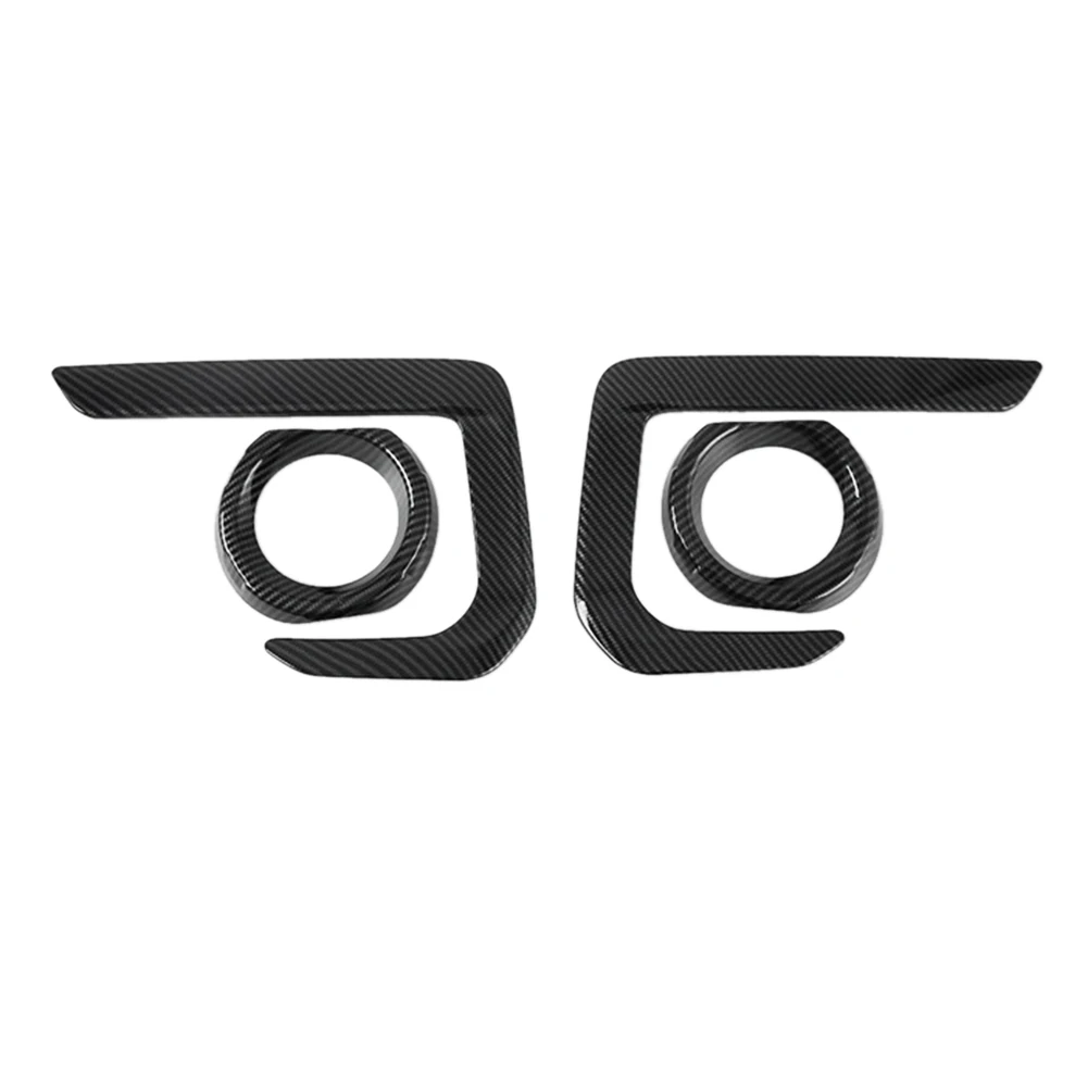 

Автомобильная передняя противотуманная лампа, Обложка, отделка, рамка, Стайлинг для Subaru Outback BT 2021 2022, углеродное волокно