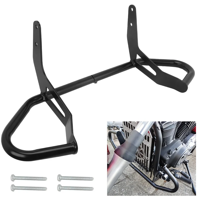 

Engine Guard Landing Black Motorcycle Falling Protection Crash Bar Frame Accessories For Yamaha Stryker 1300 XVS1300 2011-2019