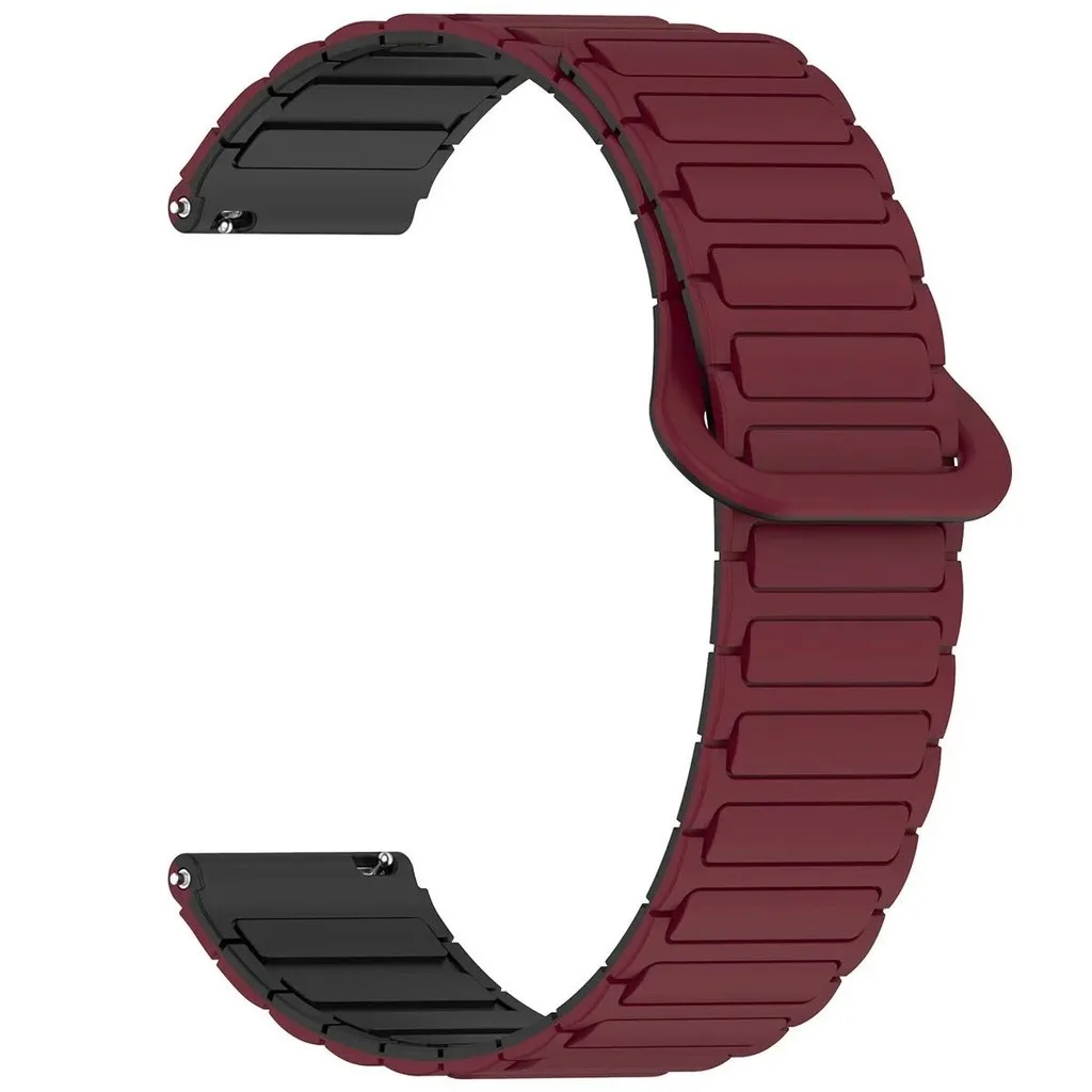 Versatile Magnetic Silicone Watch Band in Multiple Sizes