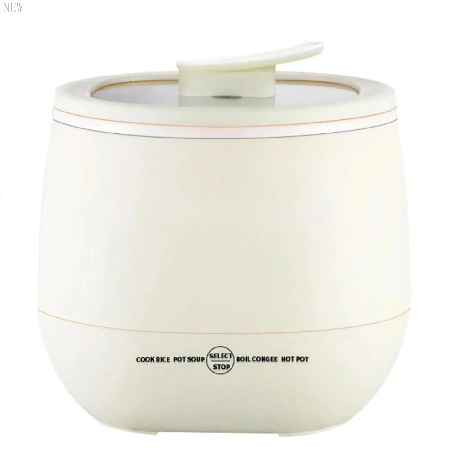 NEW Convenient and versatile mini rice cooker with 1.8L capacity-Ideal for dormitory use-Effortless cooking thanks to durabl