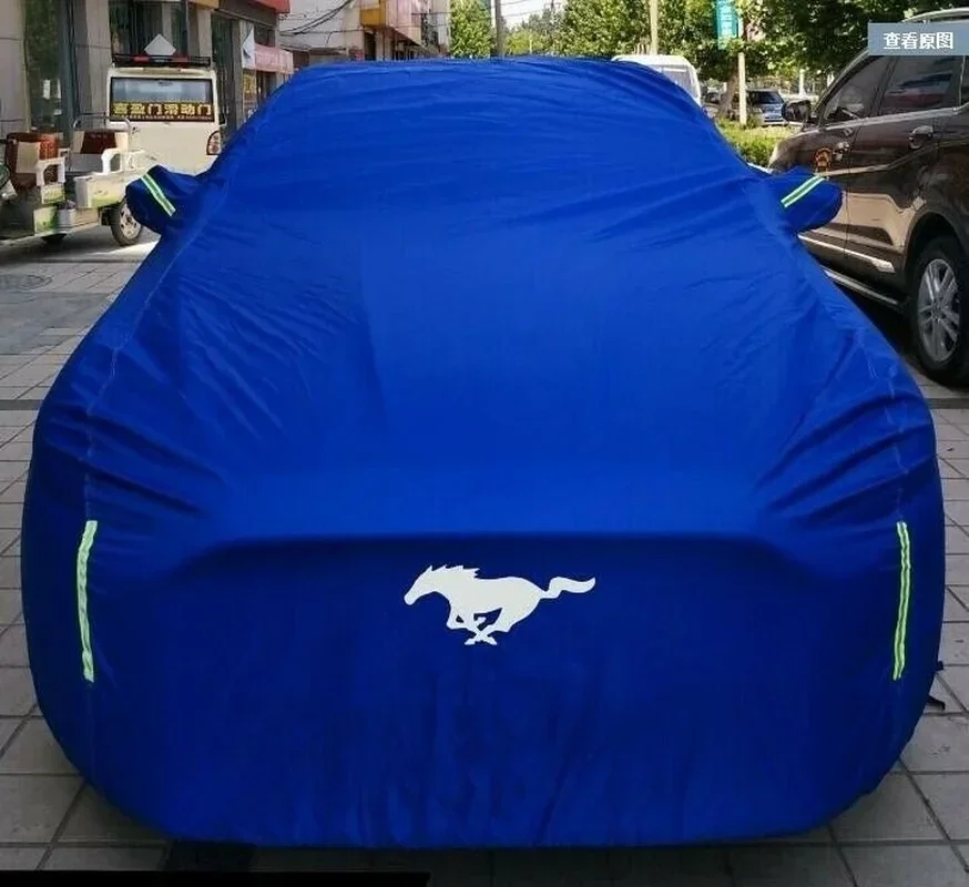 Four Seasons Car Cover Body Dustproof Waterproof Outdoor Full Car cover Sun  UV Protection Shield for Ford Mustang 2015-2022 - AliExpress
