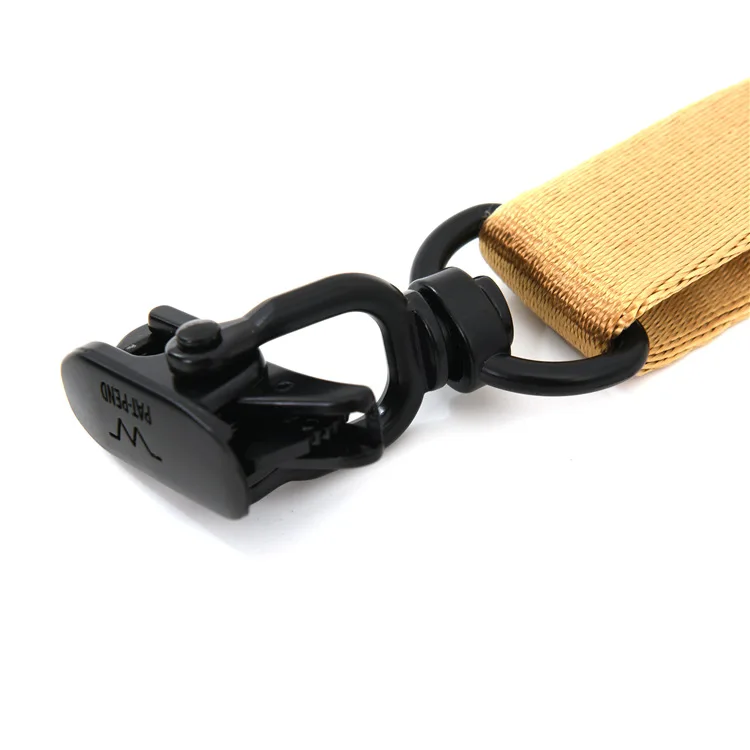 Adjustable Tactical Sling - Secure Single-Point Safety Strap with Hook