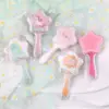 Sequins Comb Massage Children Quicksand Cushion Massage Comb Cute Girl Comb Carry Long Hair Anti-knot Comb Hair Brush 4