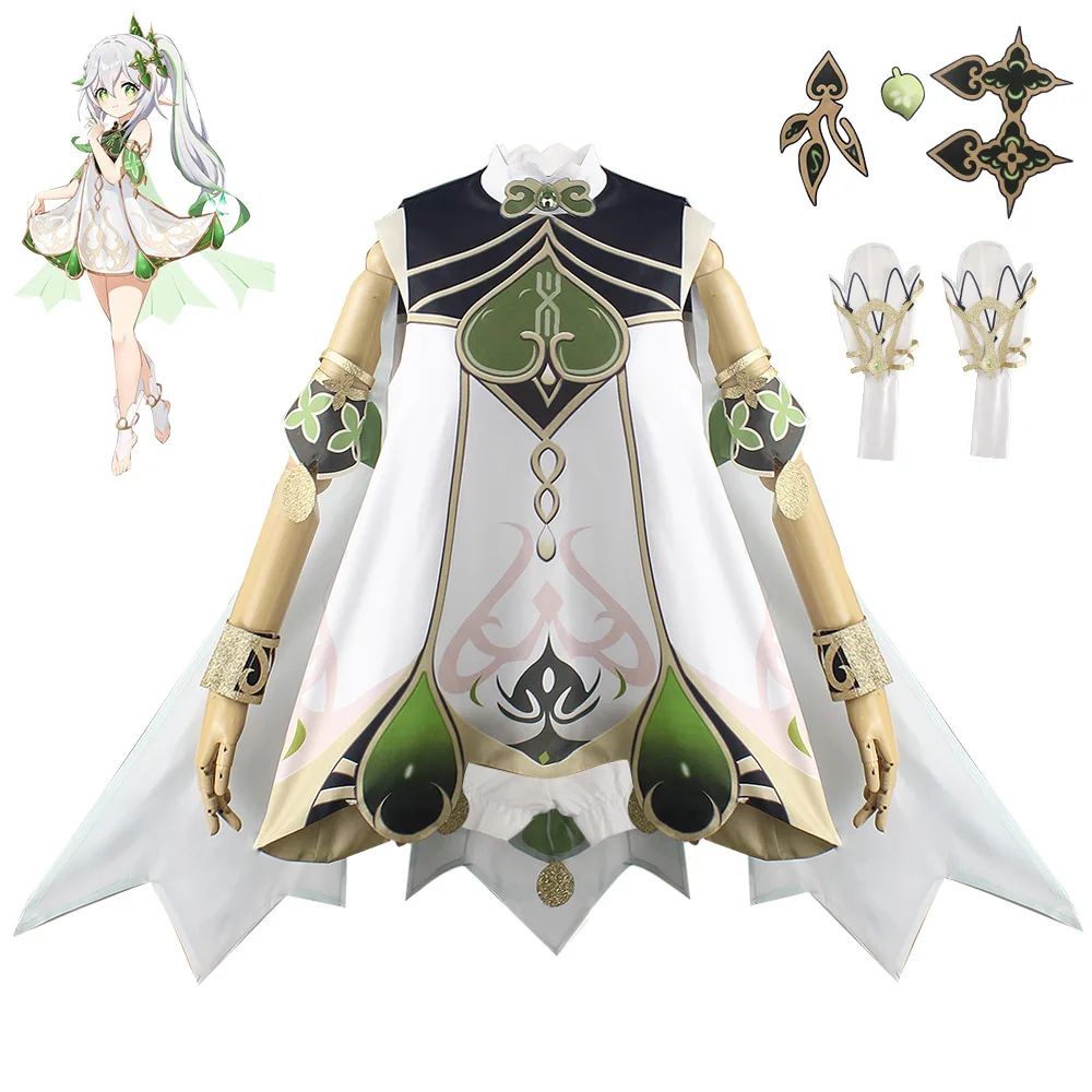 

Genshin Impact cos service Nasida little auspicious grass god Nile Walnut game anime cosplay costume