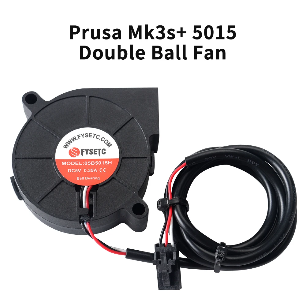 5015, 50mm, ventilador de refrigeração, rolamento de