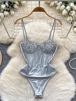 Alternative view of Shiny Sequins Corset