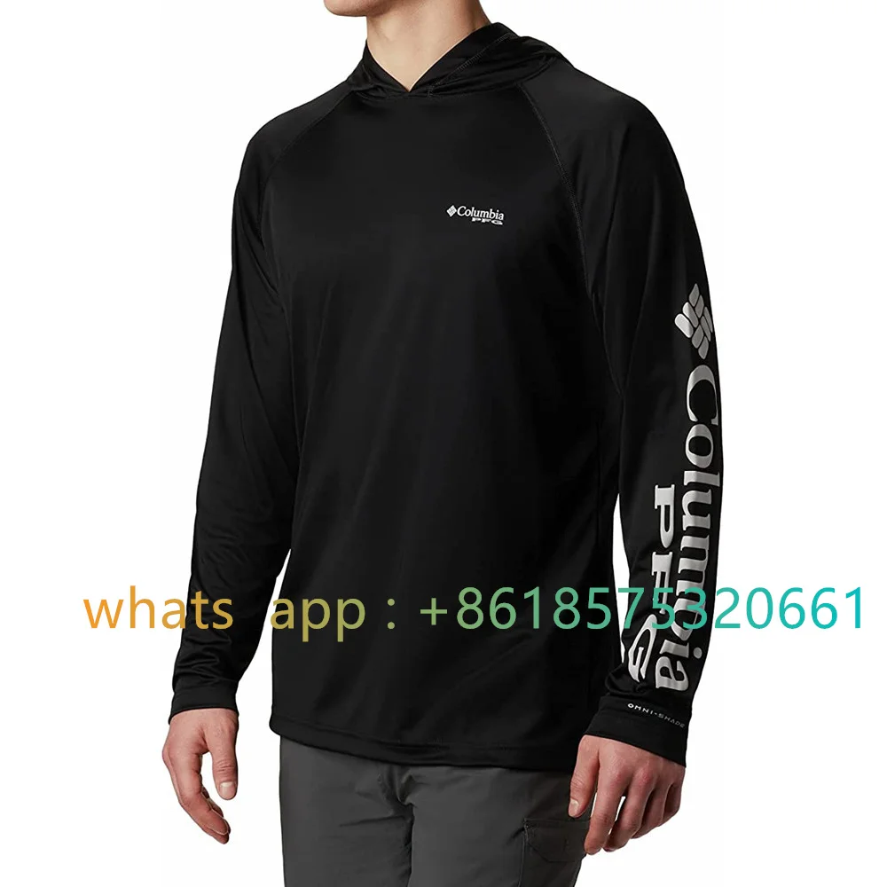 Terminal Tackle Hoodie For Men Upf 50+ Sun Protection Hoodie Shirt Spf