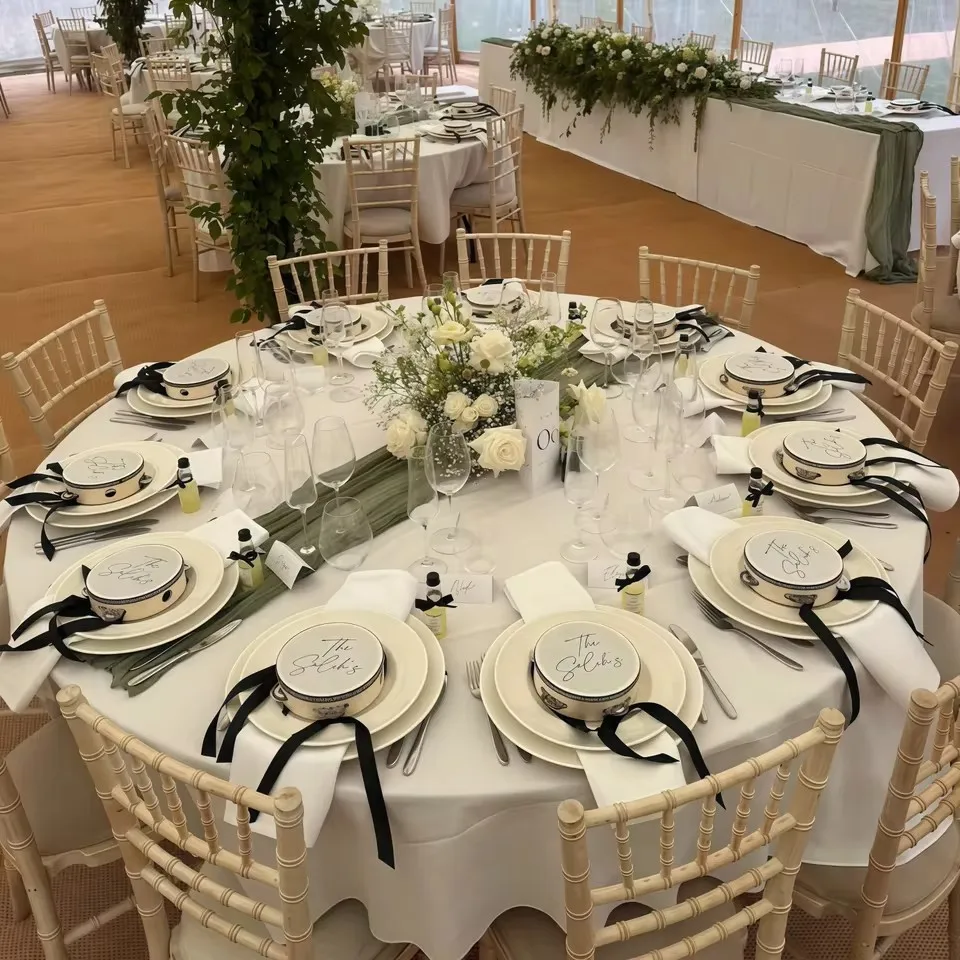 6Pcs Tambourine Wedding Drum DIY Bridal Shower Hand Drums Birthday Party Wedding Favors Gifts for Guests Noise Maker Props Games