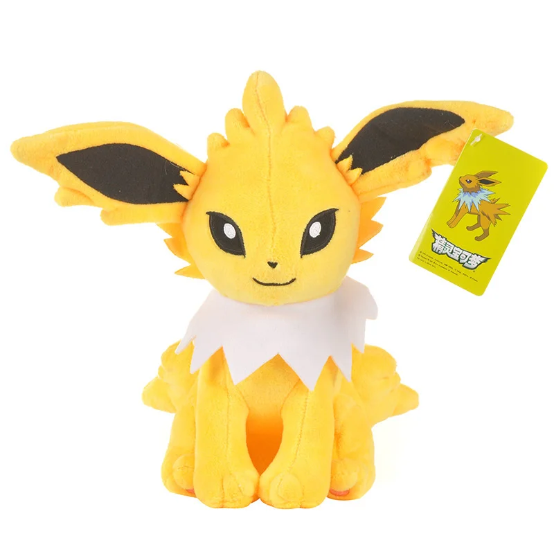 Cartoon Animation Genuine Pokemon  Plush toy Jolteon  Doll Birthday Gift Home Decoration
