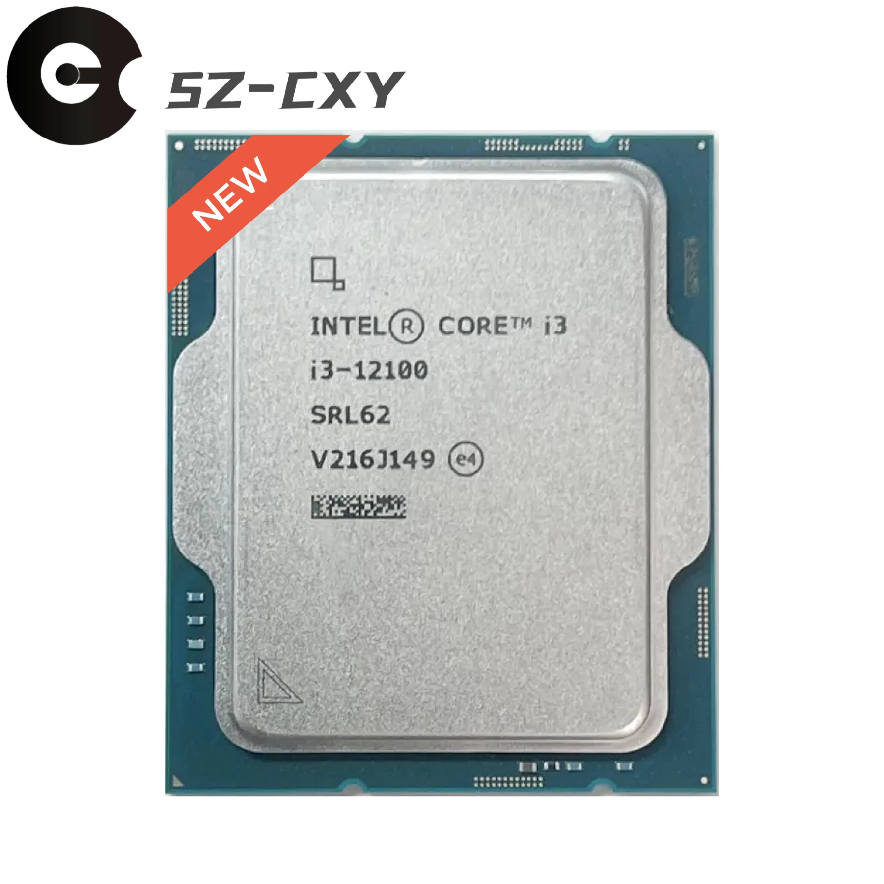 Intel Core i3-12100 i3 12100 3.3 GHz 4-Core 8-Thread CPU Processor 