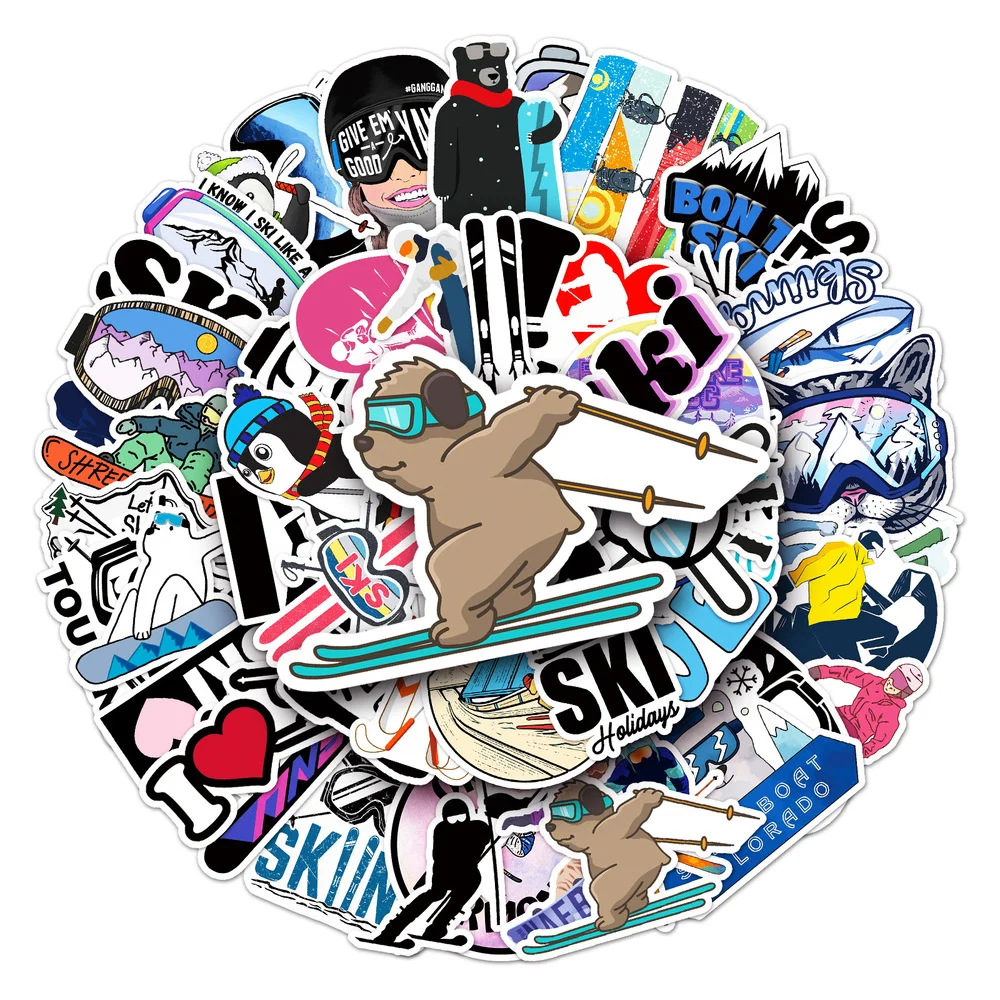 Decorative Stickers Scenery Stickers 10/50PCS
