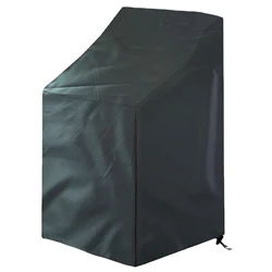 Water - Resistant Outdoor Patio Chair Covers - Durable 210D Oxford Cloth for Stacking and Lounge Chairs (2pcs)