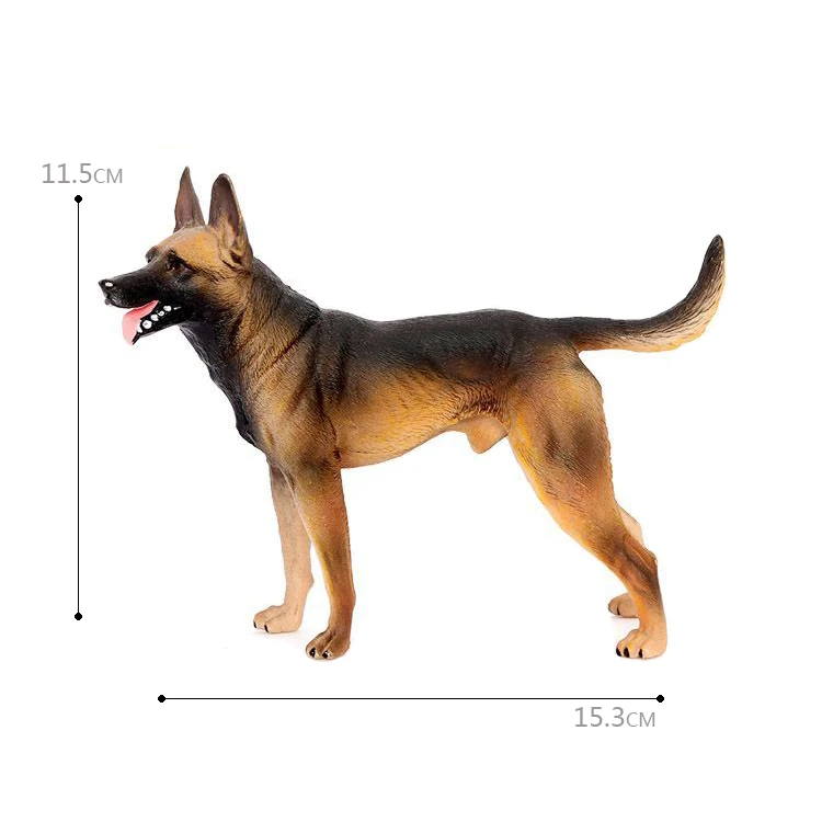 ドイツシェパード犬 フィギュア 約30cm Amazon.co.jp: Toyvian 仿真ドッグフィギュア リアルな