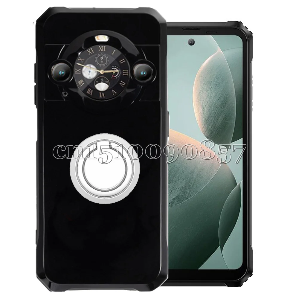 Shockproof Soft TPU Case with Ring Holder - Blackview BL9000 Pro Cover