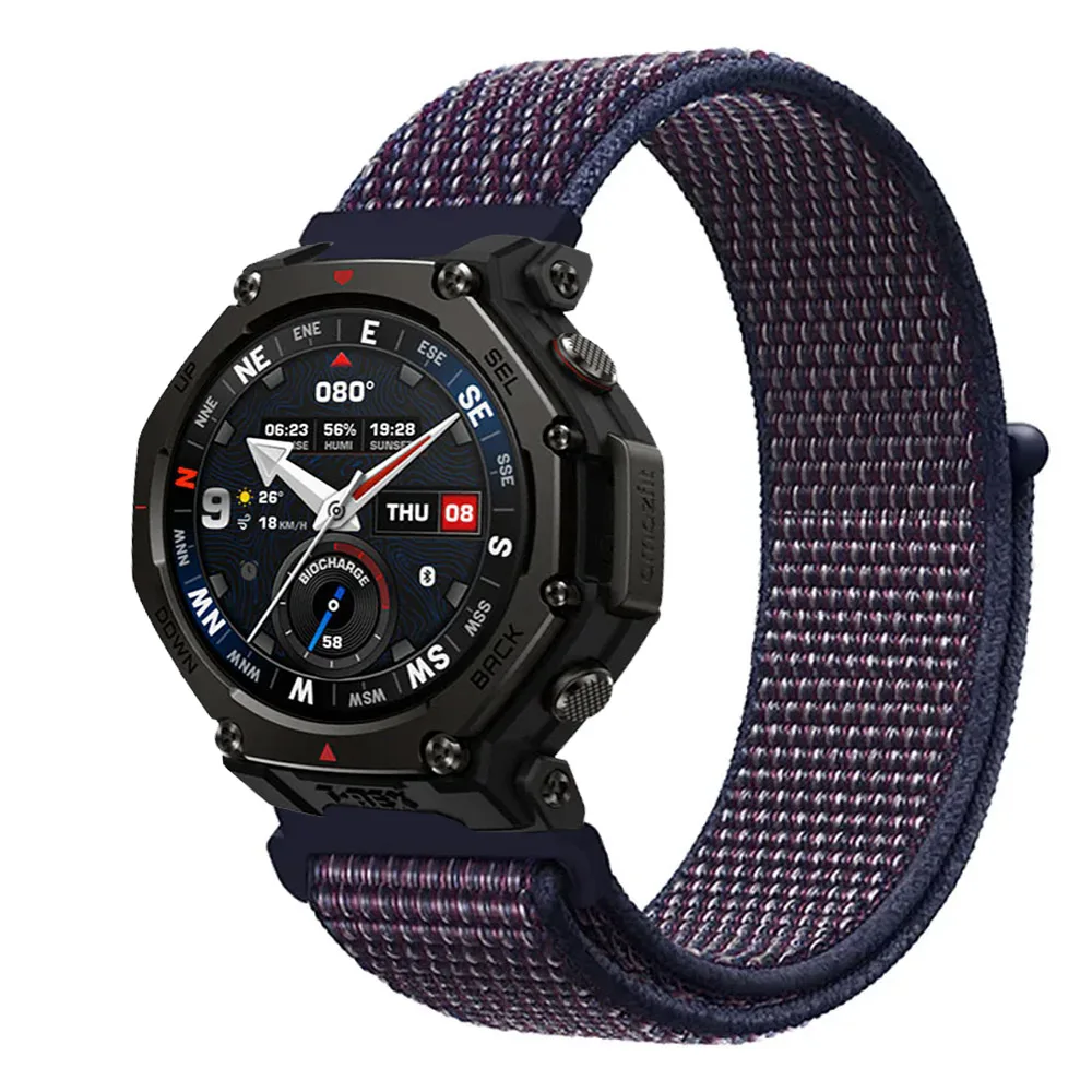 Comfortable and Breathable Nylon Loop Band - 20mm/22mm