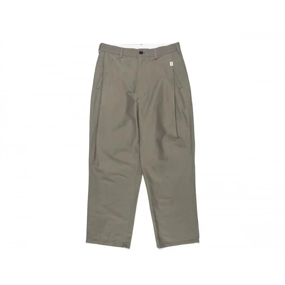 

COMFY Vertical Cut Single Pleated Waterproof Suit Casual Pants Loose and Comfortable God Fashion Brand