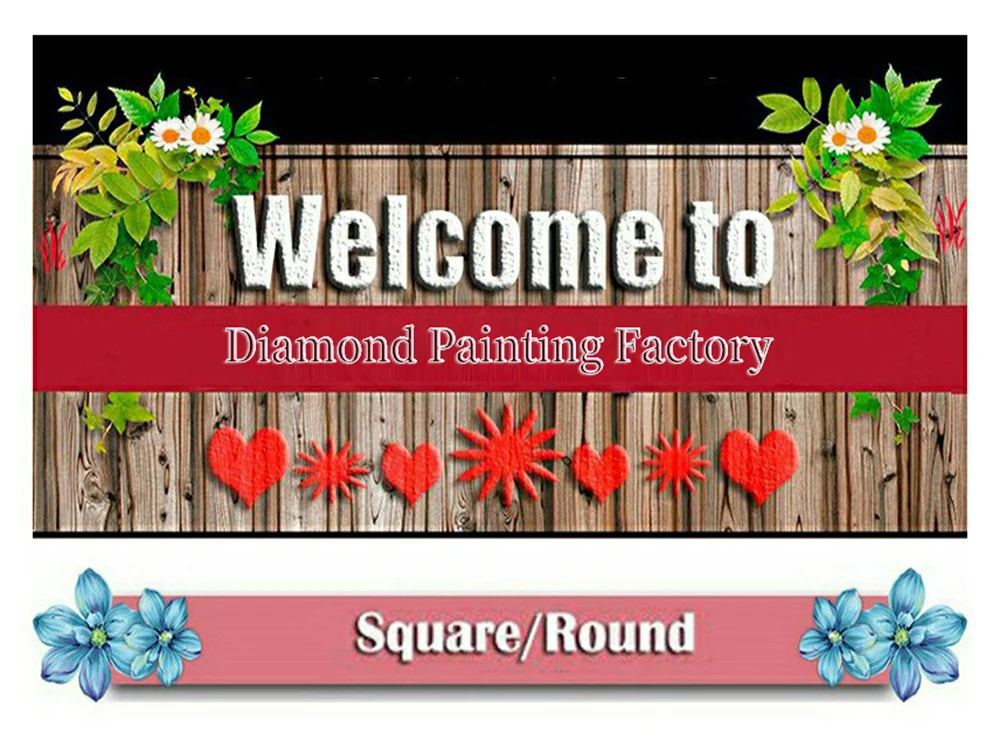 Description Picture 4 of itemDIY 5D Diamond Painting Animal Landscape Cross Stitch Kit Full Round Embroidery Mosaic Art Rhinestone Decoration Picture