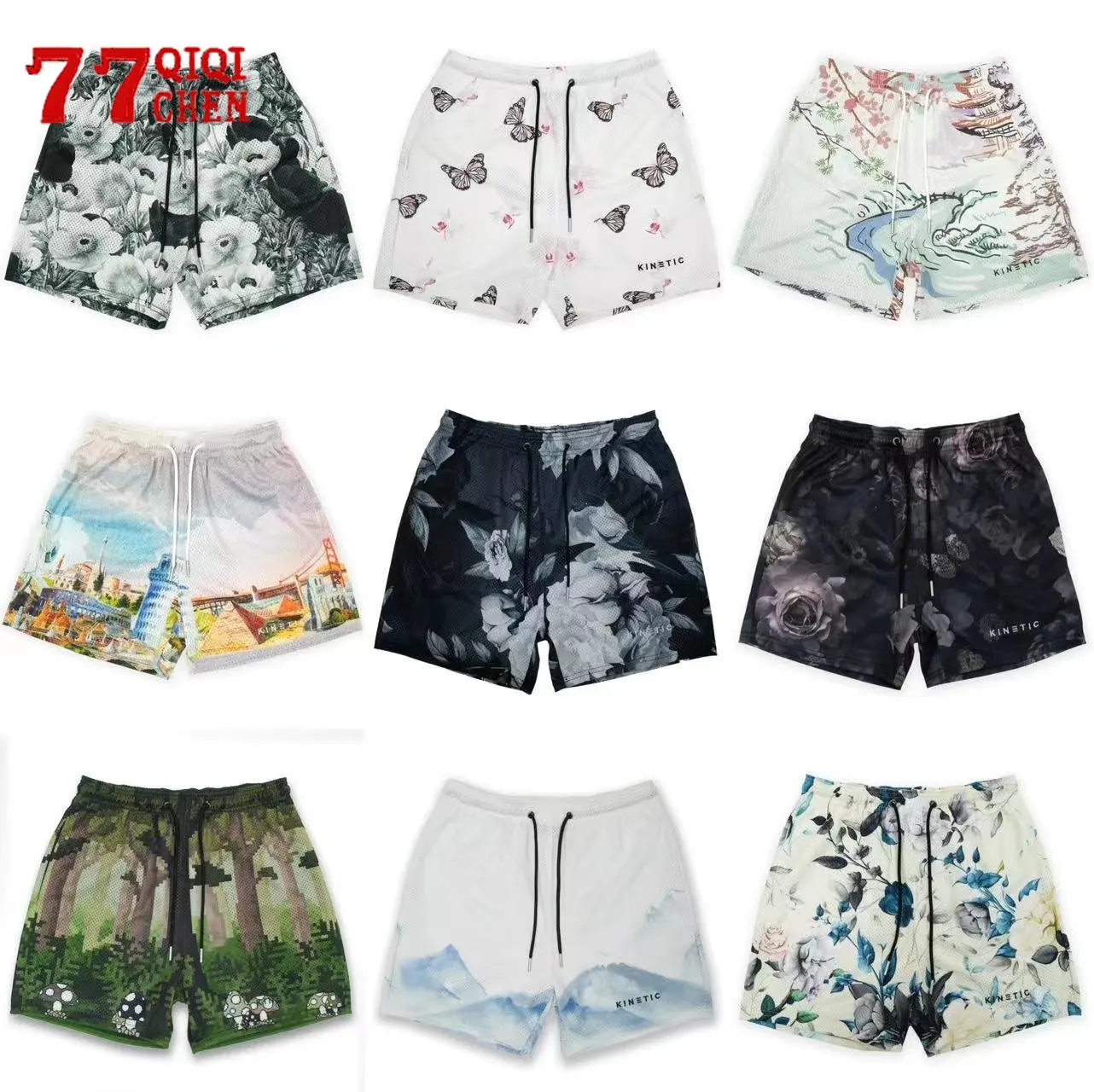 

Mens Basic Shorts Quick Dry Mesh Breathable Basketball Training Casual Shorts Women Fashion Loose Gym Pants Breeches Summer