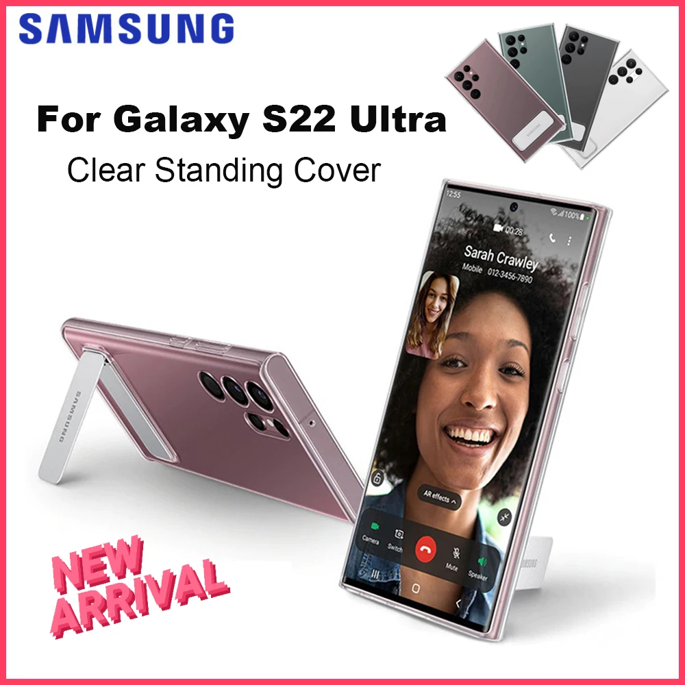 Clear Standing Cover Samsung Clear Cover Note 20 Ultra Softcase