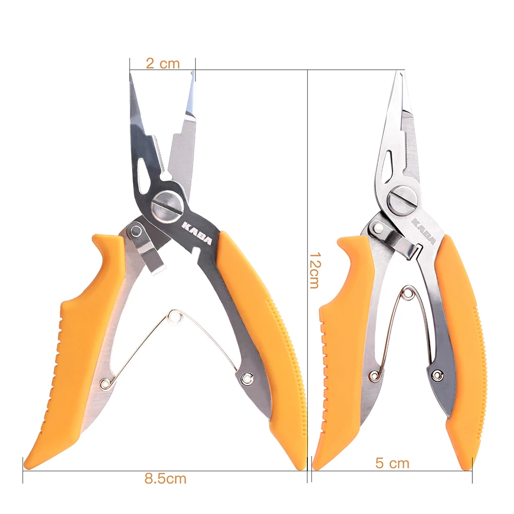 Kaba Fishing Lip Gripper Fish Plier Set Hand Grip Portable