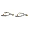 2Pcs Western Horse Spur Premium Cowboy Spur for Competition Boots Training 3