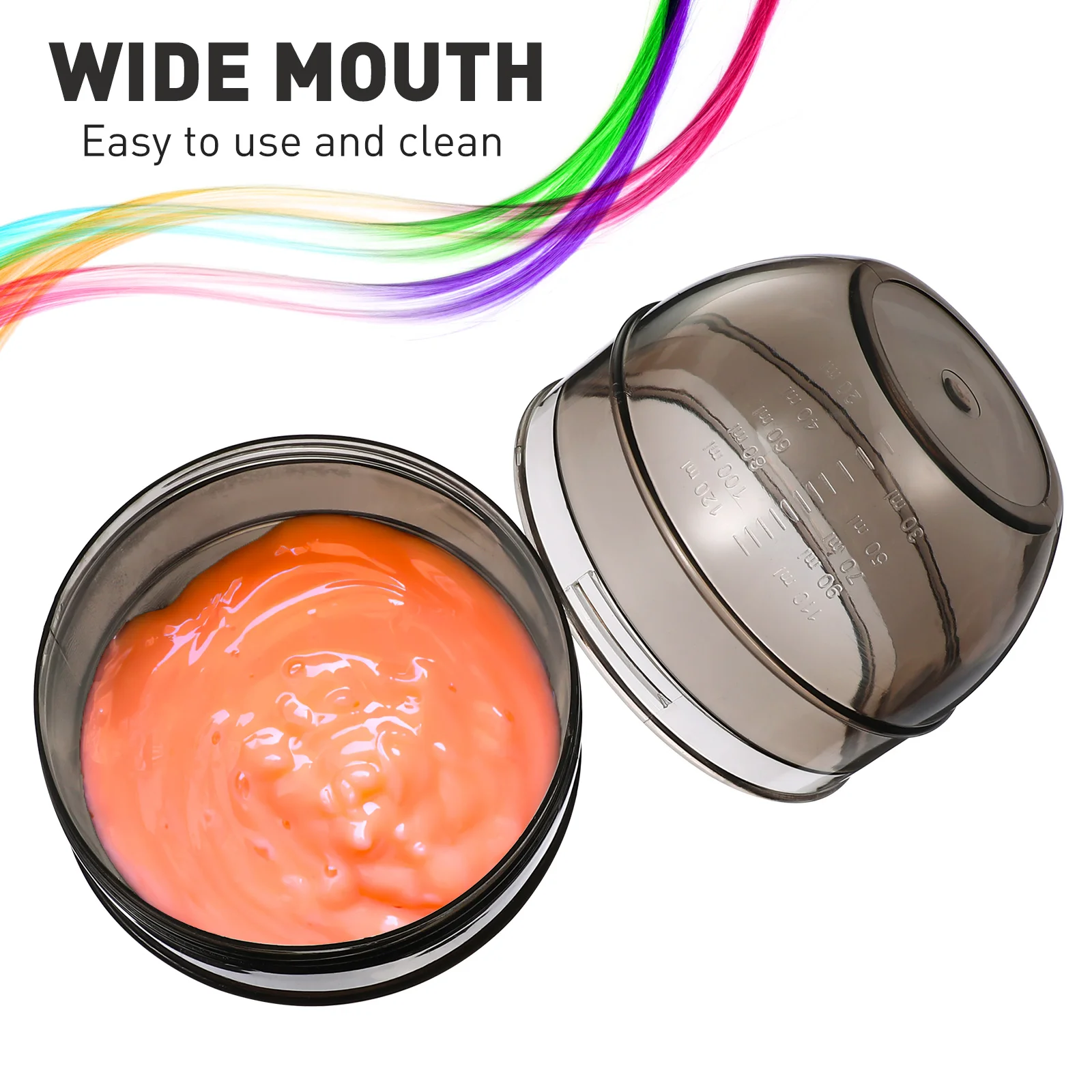 Toner für Gesichts misch schüssel DIY Toner für Gesichts becher Haar creme Tönung Shaker Mixer Tasse mit Mess skala