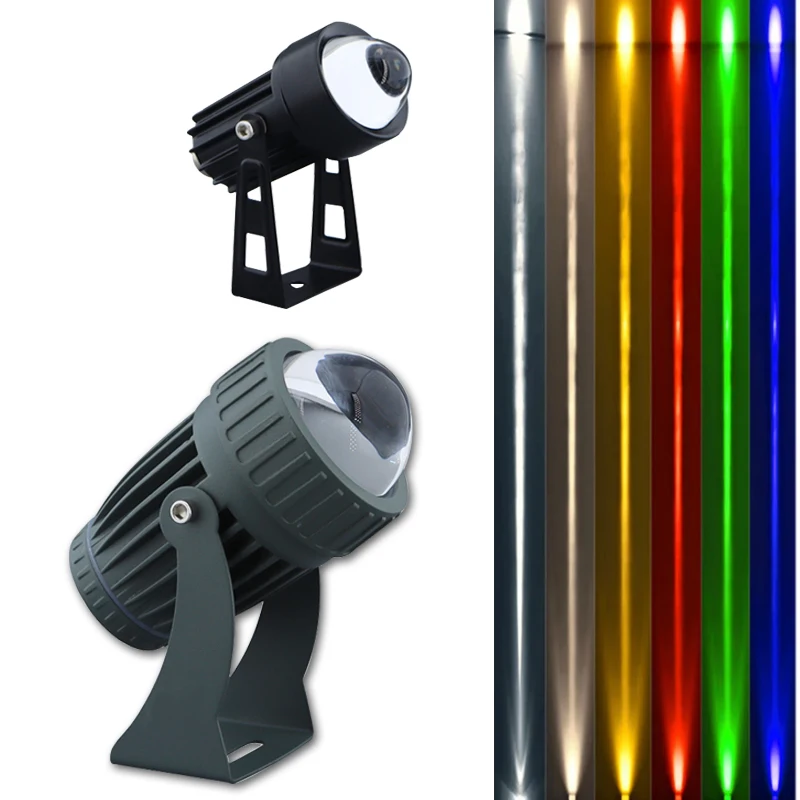 2PCS Led Floodlight Outdoor IP65 Exterior 10W 3W Wall Washer Narrow Beam Spotlight for Wall Garden Landscape Decoration Lighting led flood light