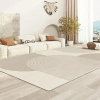 Living Room Carpet Japanese Striped Style Large Area Rug Bedroom Bedside Sofa Floor Mat Machine Washable Easy To Fold Carpets 2