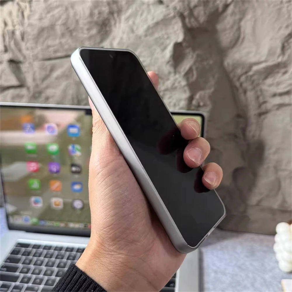 Ultradünne, matte, durchscheinende Barcode-Hülle für Xiaomi Mi 17 15 15T Pro 14 Ultra 14T 13, magnetische kabellose Lade-harte PC-Abdeckung – Detail 4